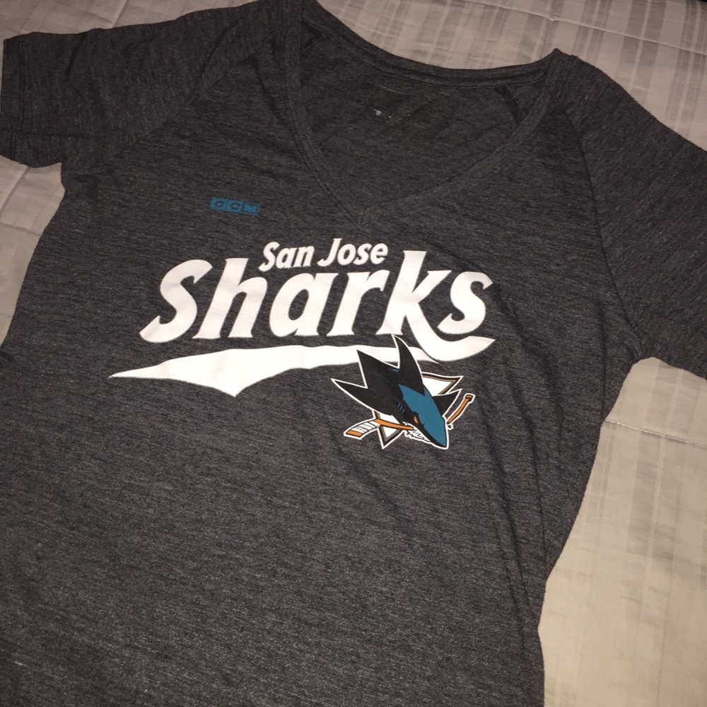 Women’s San Jose Sharks V Neck Shirt
